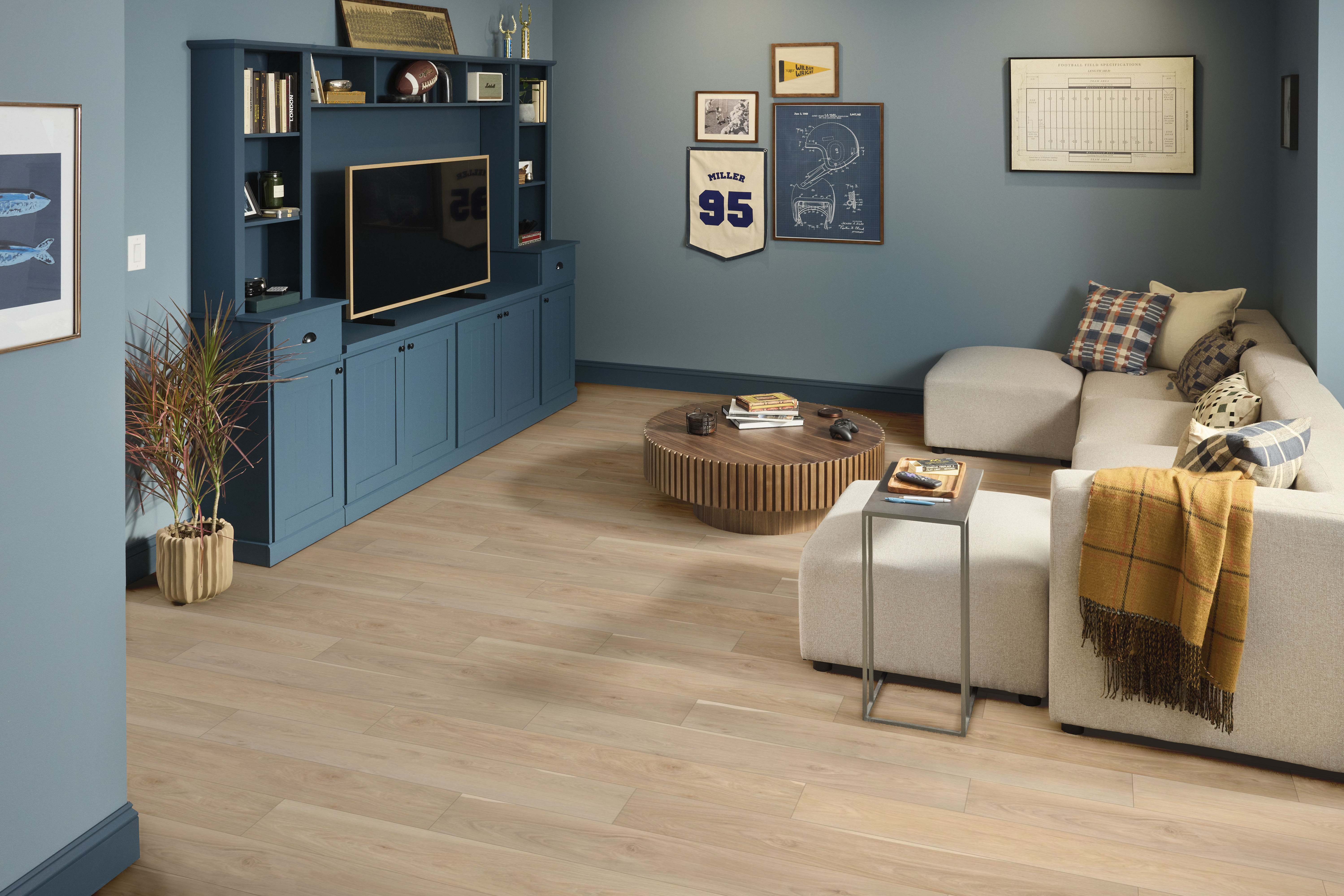 Pantheon Hd+ Natural Bevel - in Alabaster | Shaw Floors